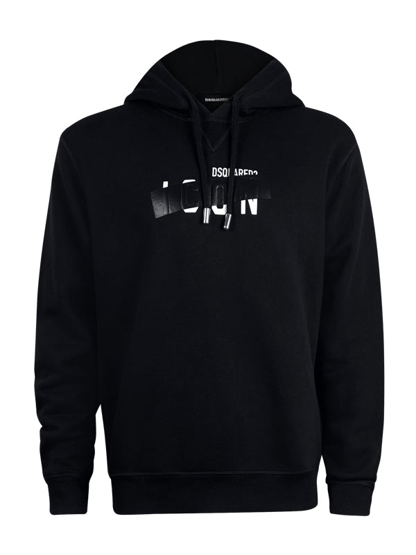 Dsquared2 Icon Tape Black Hoodie