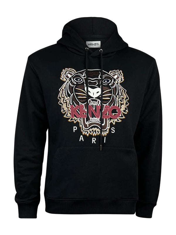 Kenzo Tiger Embroidered Hooded Sweatshirt