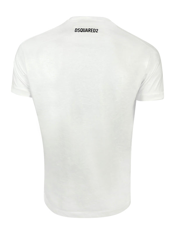 Dsquared2 Big Leaf White T-shirt