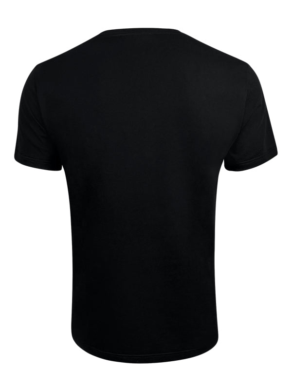 Alexander McQueen Embroidered Logo Black T-Shirt