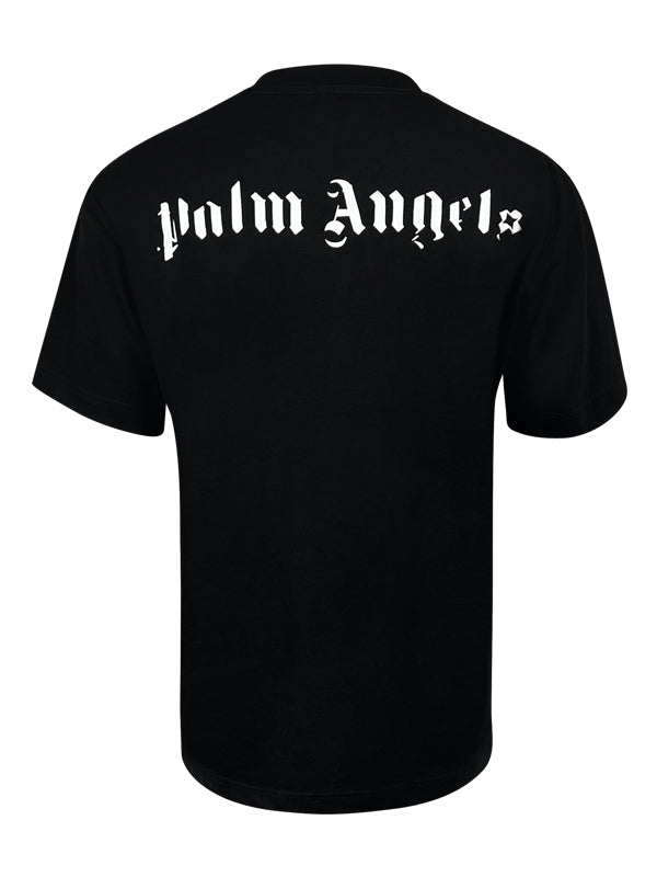 Palm Angels Skull Black Logo T-Shirt