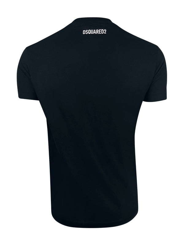 Dsquared2 Big Leaf Black T-Shirt