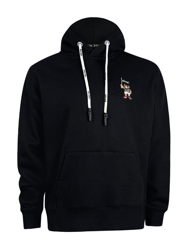 Palm Angels Pirate Bear Black Hoodie