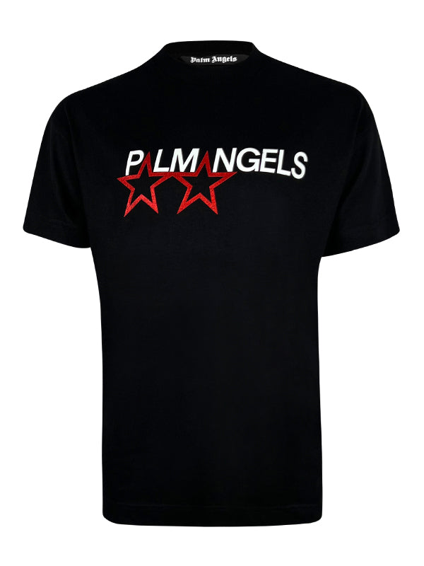 Palm Angels Stars Black T-Shirt