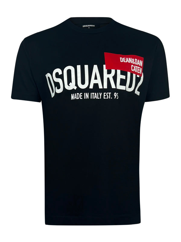 Dsquared2 Dean & Dan Black T-Shirt