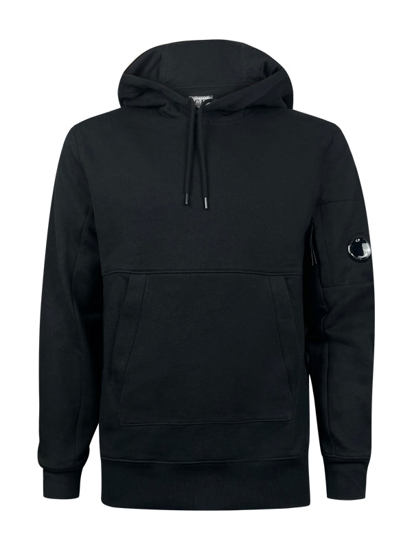 CP Company Micro Lens Black Hoodie