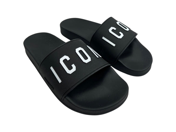 Dsquared2 Icon Black Sliders